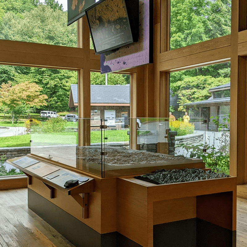 The Great Smoky Mountains National Park Visitor Center